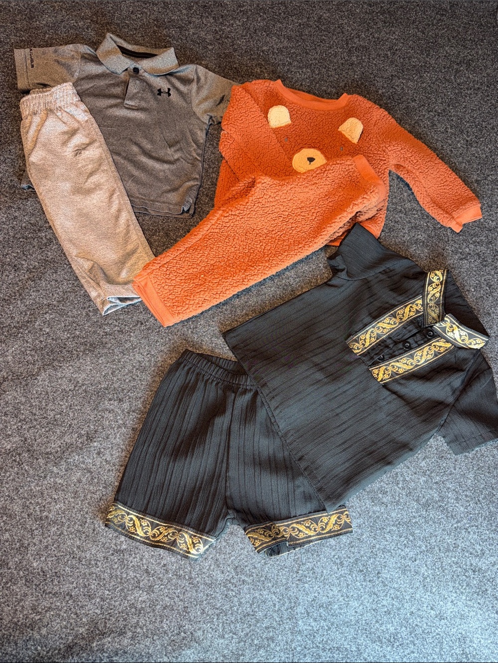18-24 Month Old Baby Boys Matching 3 Piece Sets. Relaxed Casual Throw On Wear